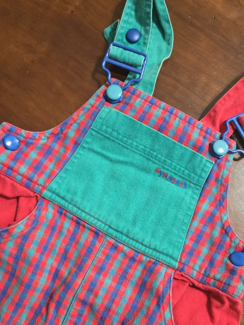 Vintage Rainbow Tag Gymboree Overalls  Xsmall